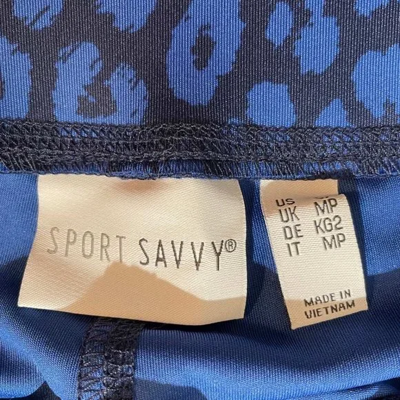 Sport Savvy Petite Printed Ankle Length Legging SMALL PETITE (616) - Picture 7 of 9